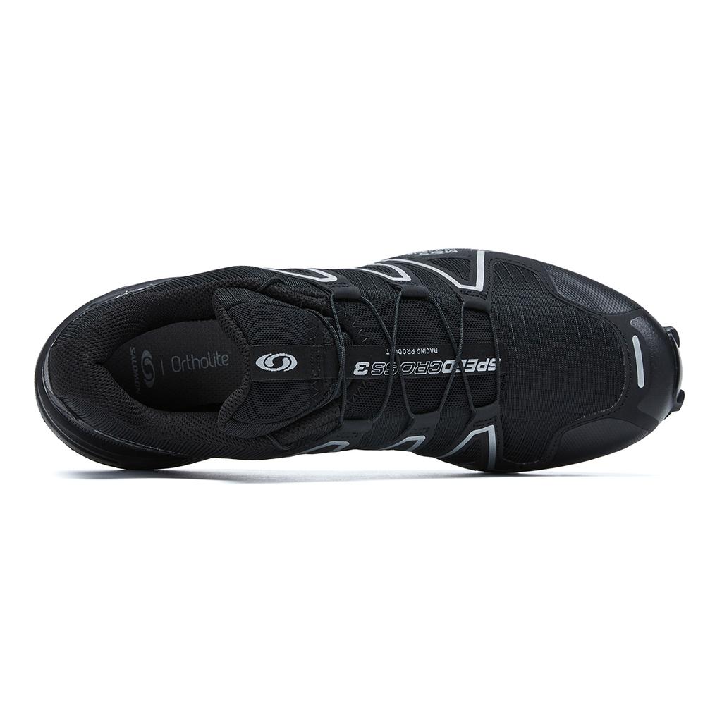 SALOMON Speedcross 3 Black Silver Unisex Sneakers Обувь-Silver L47588000
