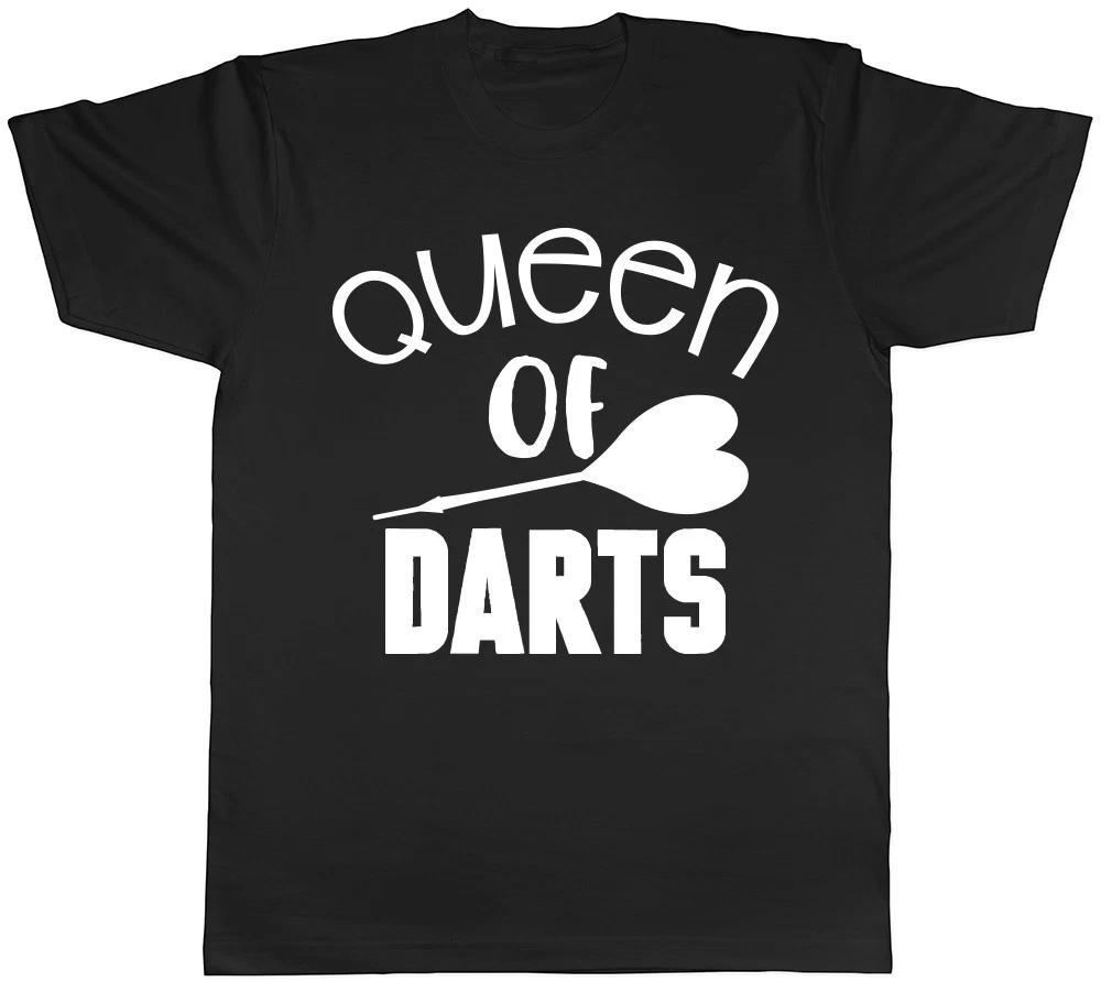 Queen of Darts Ladies Womens Unisex T-Shirt