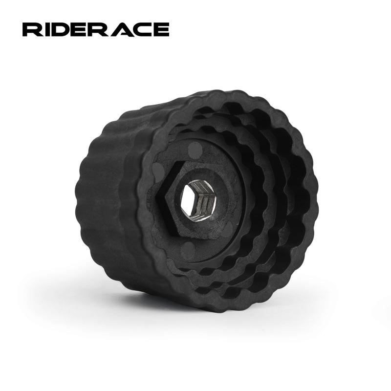 Инструмент для снятия и установки каретки велосипеда 5 в 1, ключ для каретки велосипеда, подходит для 12/16-го пазового наружного диаметра 39 мм, 41 мм, 44 мм, 46 мм, 49 мм, чашка подшипника