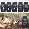 Black Pet Cremation Urn Portable Memorial Pet Urn Columbarium Sealed Funeral Urn Funeral Supplies
