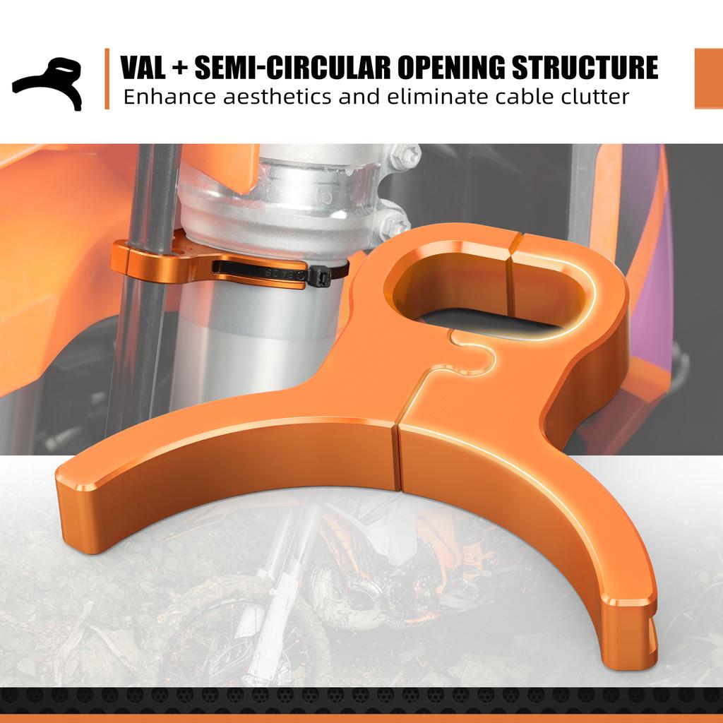 Для KTM EXC 300 2004-2026 EXCF 350 SX 125 SXF 250 SXF 450 XCF 350 XCW 300 Передний Тормозной Шланг Линия Направляющая Зажим Для Husqvarna TE 300