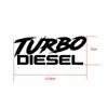 1 шт. универсальные наклейки для стайлинга автомобиля TURBO DIESEL забавные виниловые наклейки на кузов автомобиля грузовика наклейки для внешнего декора автомобиля аксессуары