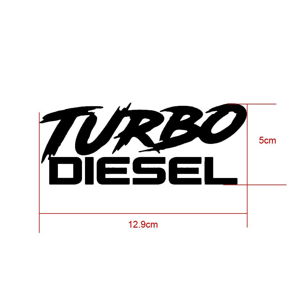 1 шт. универсальные наклейки для стайлинга автомобиля TURBO DIESEL забавные виниловые наклейки на кузов автомобиля грузовика наклейки для внешнего декора автомобиля аксессуары