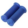 Nakira Мотоциклетная ручка Мопедная ручка 0,9 дюйма (22,2 мм) Резиновый тип D без прокола (синий)