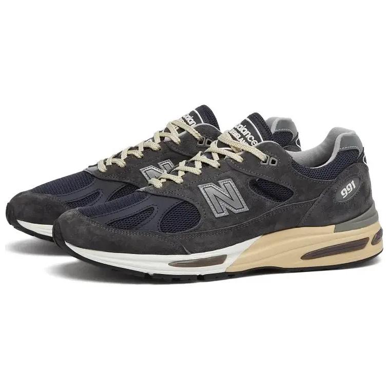 Новые New Balance 991v2 MiUK Темно-серая чайка