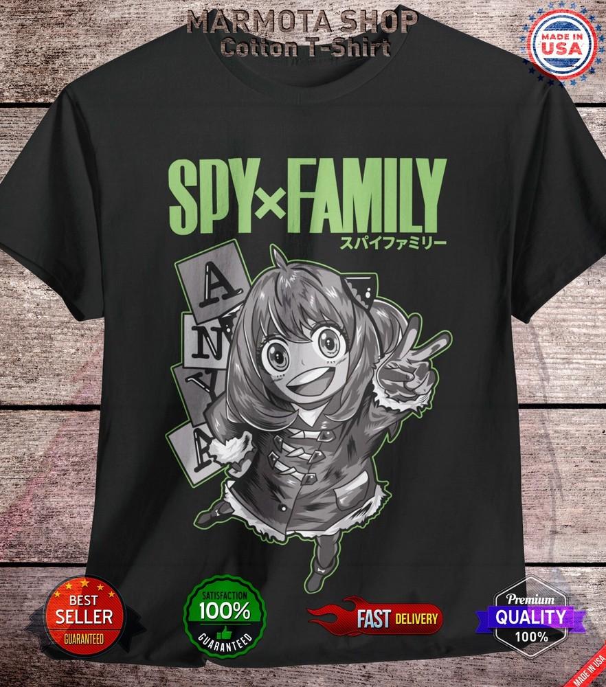Футболка Spy X Family Аня Форджер Йор Лойд Аниме Японская Футболка Манга Каваи