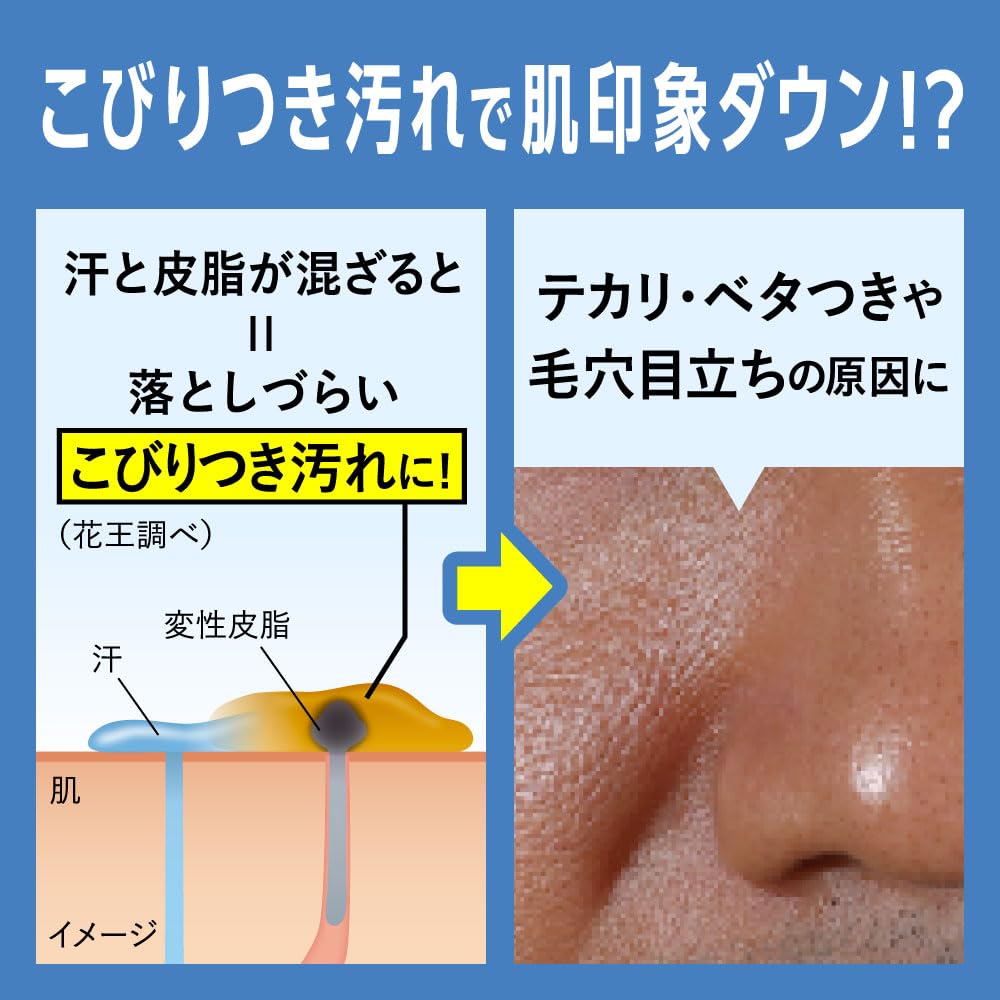 Biore The Face Очищающее средство для пор Сменная упаковка для мужчин [Пенообразное] [Уход за порами] [Мужское]