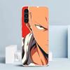 One P-Punch-Man Saitama King Phone Case For Samsung Galaxy A17 A37 A57 A16 A15 A14 A13 A56 A55 A54 A53 A36 A35 A34 A33 A26 A25 A