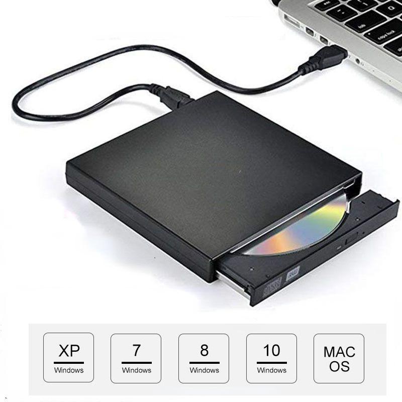 Тонкий портативный USB 2,0/3,0 внешний оптический привод DVD CD/DVD-ROM CD/DVD-RW плеер записывающее устройство для ноутбука/настольного компьютера/ПК