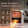 Fireplace Electric Heater Warm Fan Desktop Household Wall Home Heating Stove Radiator Warmer Machine EU Plug