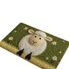 New Cartoon Cute Animal Imitation Cashmere Floor Mat Bathroom Absorbent Floor Mat Bedroom Thickened Carpet