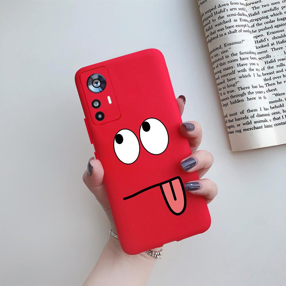 Чехол для Xiaomi 12T Мягкий силикон Милый кот Мультяшный Защитный чехол для Xiaomi 12T Pro 5G Чехлы для телефона Mi 12 T 12TPro 2022 Fundas