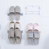 Foldable Bathroom Slipper Rack, Wall-mounted Without Drilling, Bathroom Slipper Rack, Wall-mounted Dormitory Storage Wonder