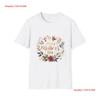 Mothers Day Floral T Shirt Unisexs For Mom Spring Top Vintage Slightly Top For Everyday Wear Stylish Comfortable