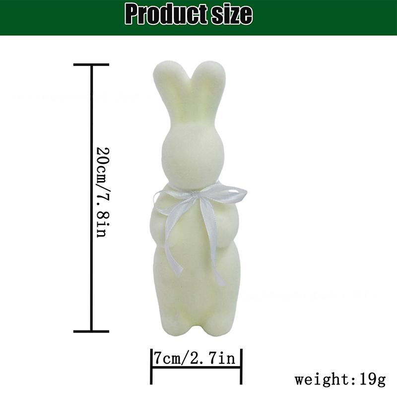 Easter Rabbits Ornament Honeycomb Paper Bunny Desktop Decor  Easter Festival Party Garden Yard Decorations Happy Easter Gift