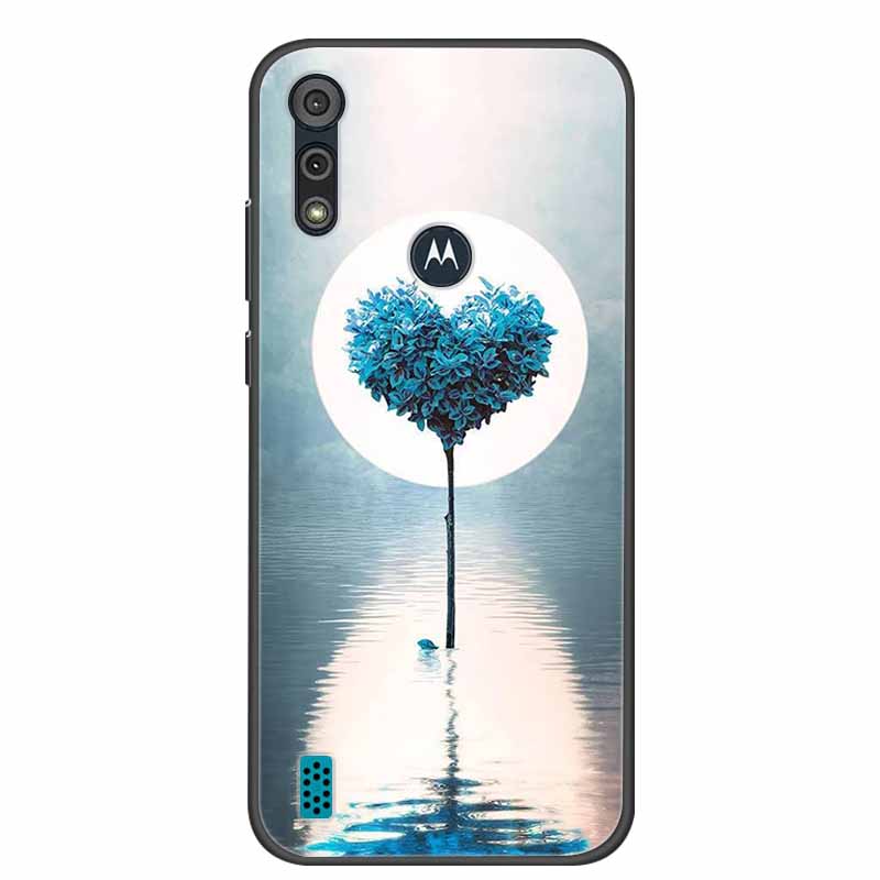 Чехол для телефона Motorola Moto E6i / E6s 2020, противоударный, из мягкого силикона TPU, задняя крышка для Moto E6s 2020 e 6S 6i, чехлы, мраморный принт