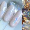 Iridescent Nail Foil Decals Mermaid Nail Decals Fashion Transfer Paper  Nail Decoration
