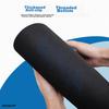 EXCO Extra Large Soft Wrist Support Mouse Pad Wrist Rest Thick Memory Foam Laptop Mouse Pad, Add-On Item for Ergonomic Business Comfortable Gray 3791