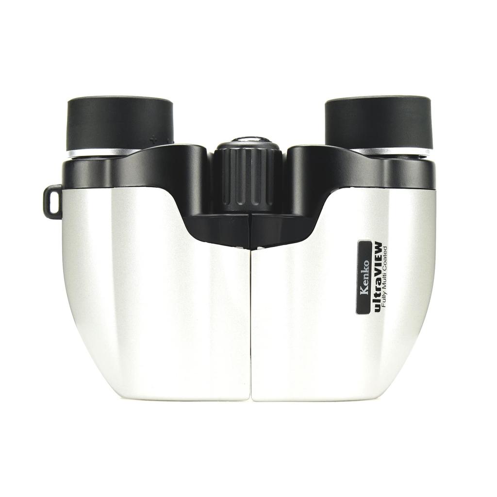 KENKO Compact Binoculars Ultraview M Compact 8x20 8x 20 Caliber Porro Prism Fully Ultra Lightweight 149g For Outdoor Use White 012895 Multi-Coated