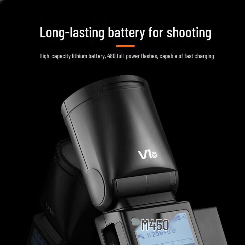 Godox V1 TTL Round Head Camera Flash