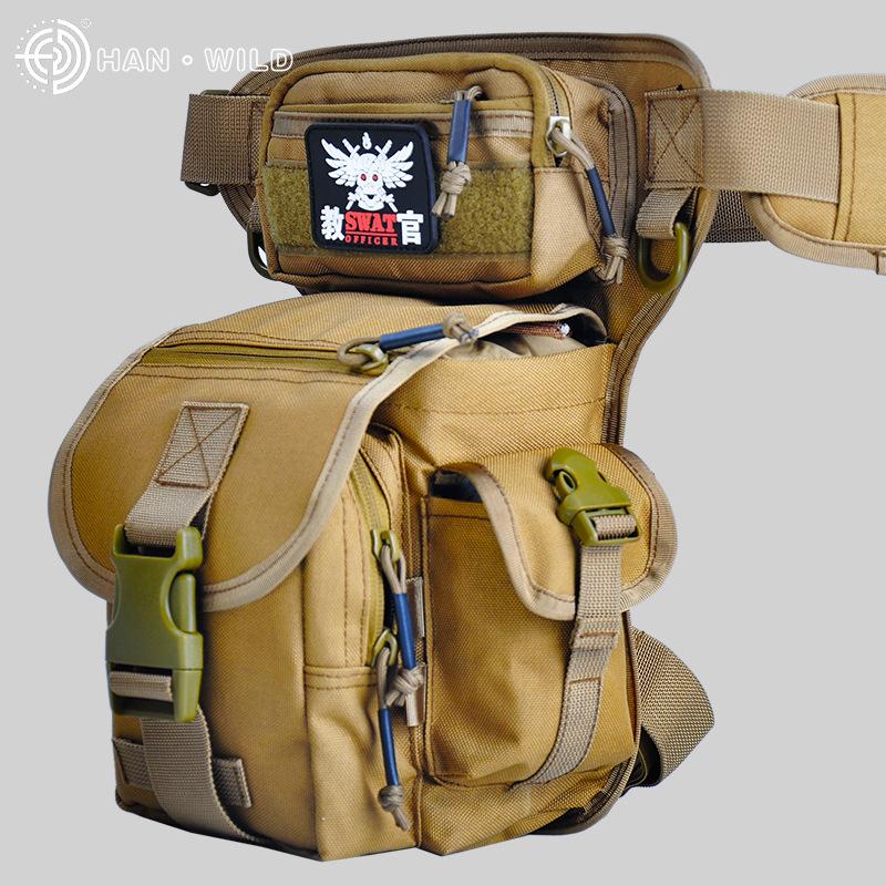 Hanye Многофункциональная уличная сумка для верховой езды, мужская мотоциклетная тактическая сумка, водонепроницаемая спортивная сумка с подвеской на пояс