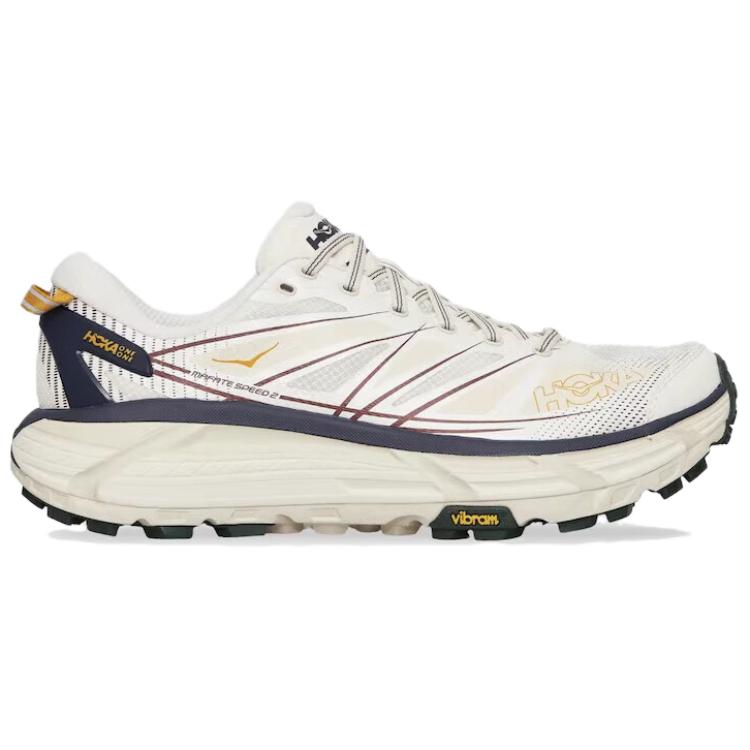 Кроссовки унисекс HOKA Mafate Speed 2 Alabaster Oat Milk Cream 1126851-ALK