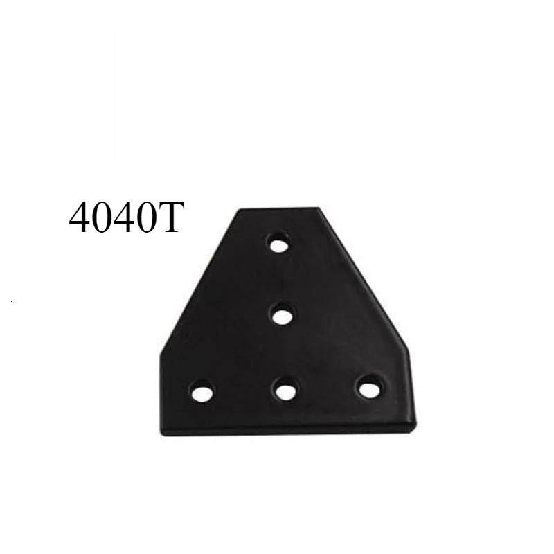 1pcs T/L Type 5 Hole Joint Board Plate Corner Angle Bracket Connection Joint Strip for 2020 3030 4040 Aluminum Profile