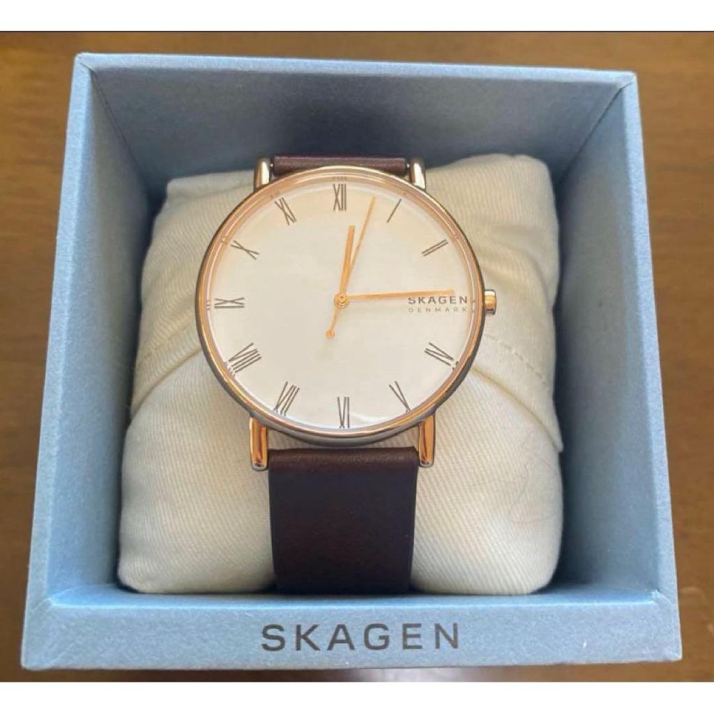 Used SKAGEN Watch (Pair) White Dial Quartz