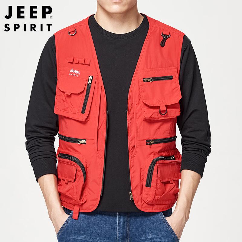 Мужской уличный жилет JEEP SPIRIT с несколькими карманами