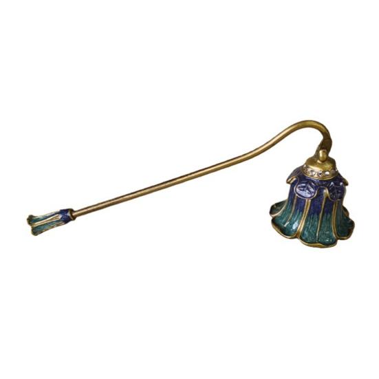 Metal Candle Snuffer Long Handle Candle Wick Flame Extinguisher Putting Out Candle Extinguishing Tool Decorative Candle Accessory