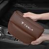 Car Seat Gap Organizer Leather Console Side Pocket Auto Crevice Filler Storage Box for Tesla Model 3 Model S X Y Accessories