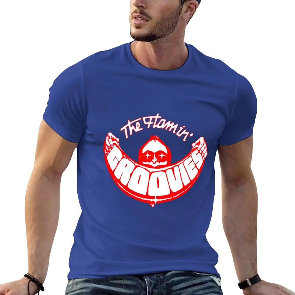 Flamin Groovies T-shirt anime clothes boys whites customs aesthetic clothes clothing