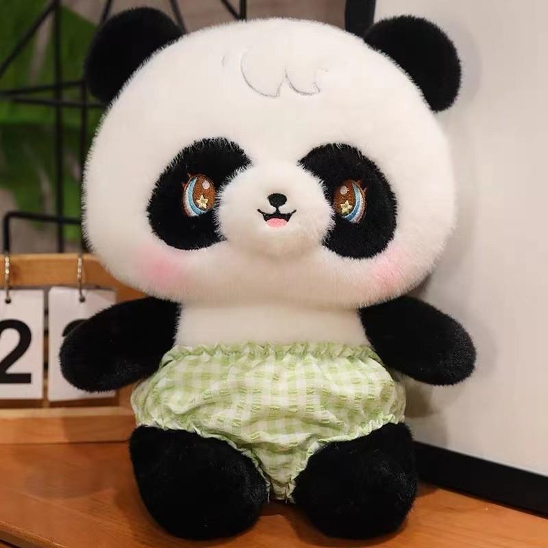 Adorable Mushroom Panda Plush Toy Perfect Gift For Children And Girls 25cm