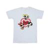 The Powerpuff Girls Boys Double Heart Cotton T-Shirt
