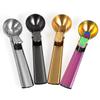 Stainless Steel Ice Cream Scoop with Trigger, Anti-Freeze Handle, Icecream Spoon Perfect for Gelatos, Frozen Yogurt, Sundaes