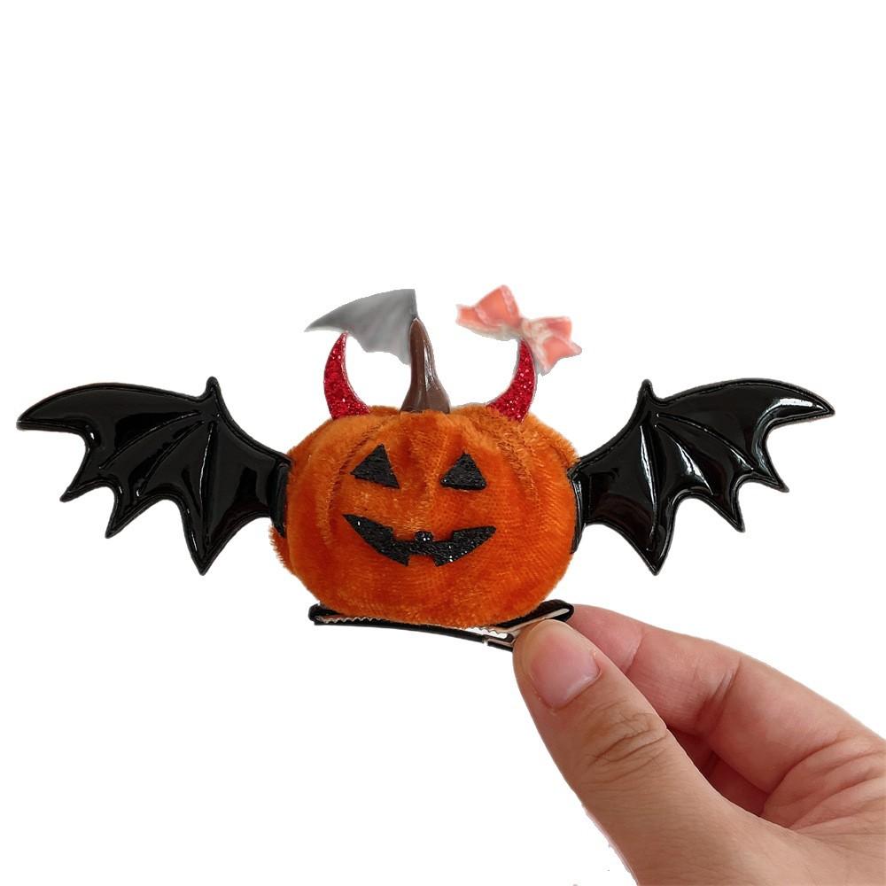 New Halloween Hairpin Pumpkin Ghost Hairpin Children Adult Funny Holiday Hairpin Party Headdress