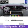 Для Hyundai IX25 2020-2023 Автомобильный интерьер Центральная консоль Прозрачная ТПУ Пленка защитная от краски Антицарапина Наклейка ЖК-экран PPF