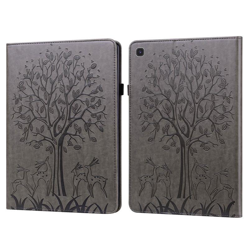 Tablet Case For Samsung Tab S5E Case Cover T720 10 5 Cute Flower Tree Embossed Soft TPU Silicone Back Cover For Funda Galaxy Tab S5e Case