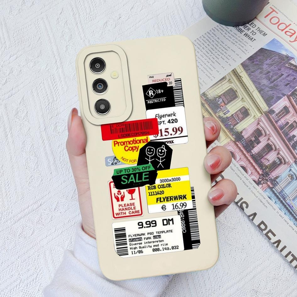 Силиконовый чехол для Samsung Galaxy A03 A02S A10 A14 A13 4G 5G M32 M54 M53, модный противоударный чехол, мягкий бампер из ТПУ для Samsung A31 A51, пара чехлов