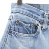 Levi's 80s Button back 6 66 late model denim Shorts W30 blue Men's Used