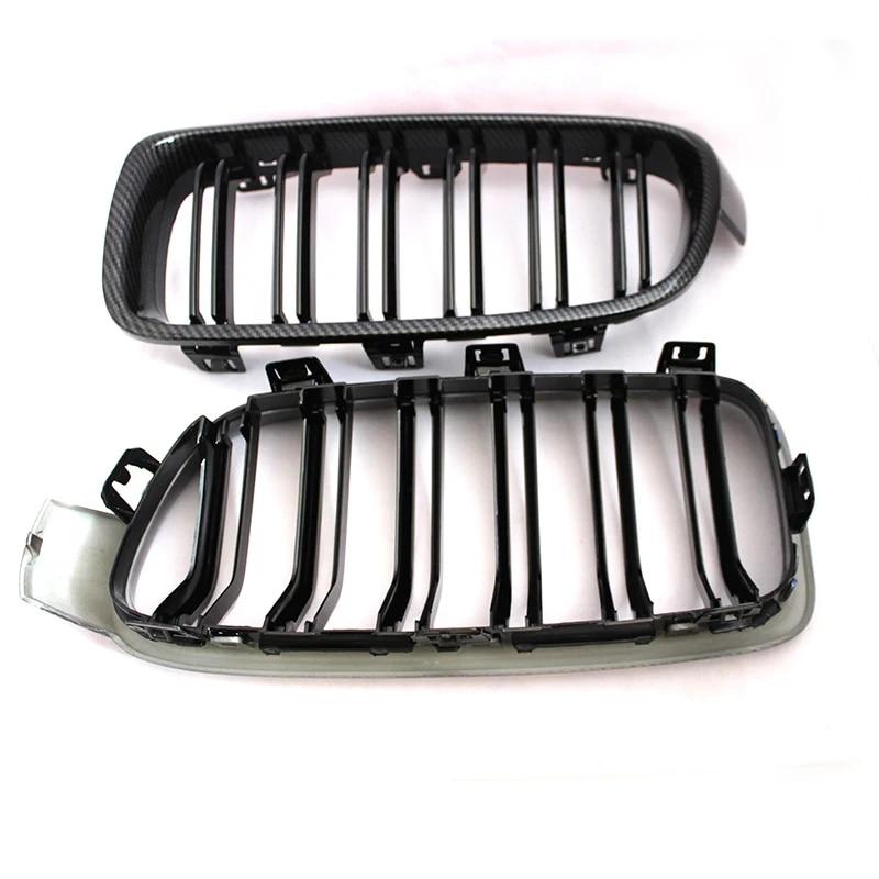 High Quality ABS Car Styling Front Kidney Grille Dual Slat Grille For BMW F30 F31 F35 2012-2018 320i 325i 328i Auto Accessories