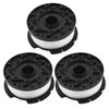 3Pcs Replacement Grass Trimmer Spool Nylon Line BLACK + DECKER AF-100-3ZP