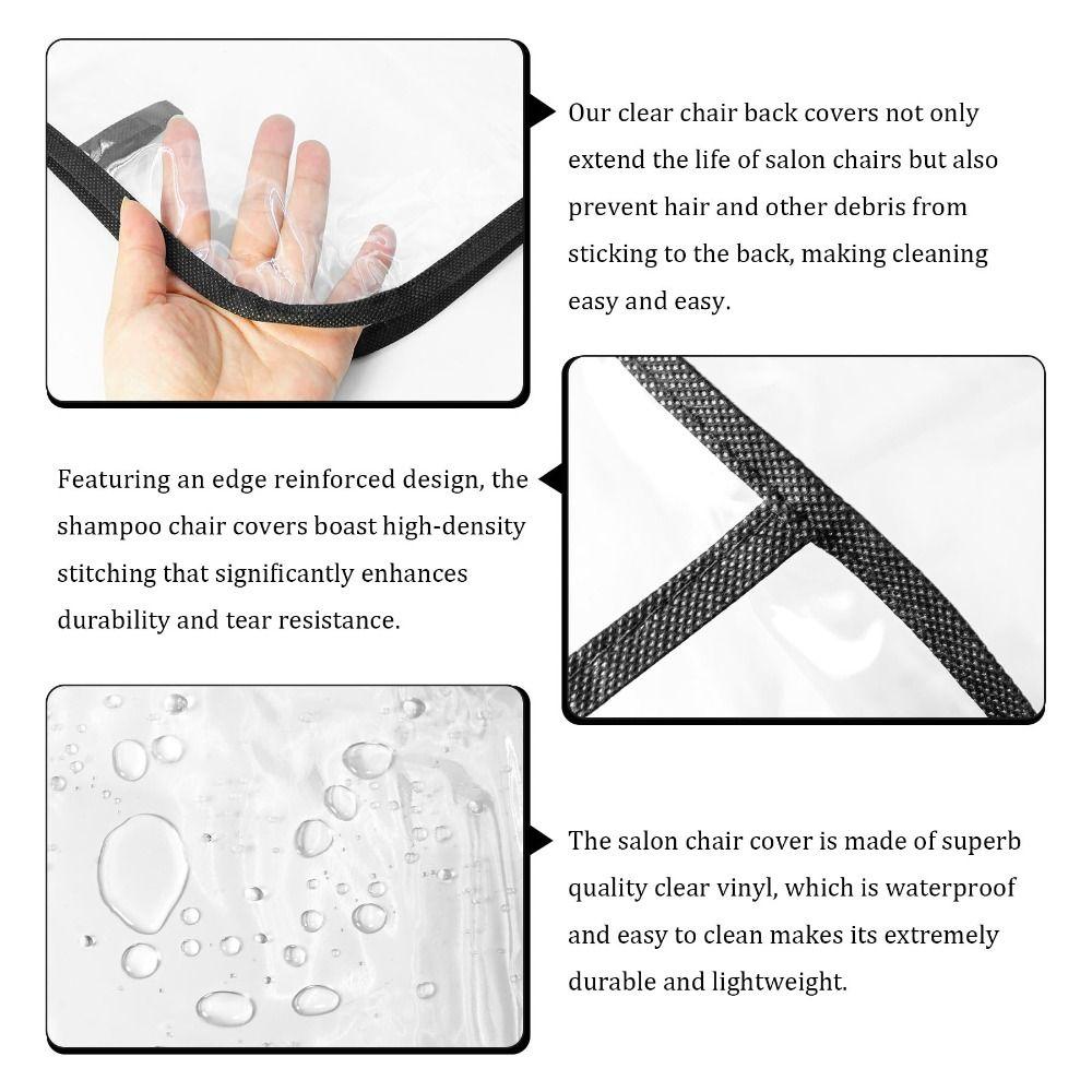 Универсальные Защитные Чехлы для Парикмахерских Кресел Моющиеся Чехлы для Парикмахерских Кресел Стандартные Кресла