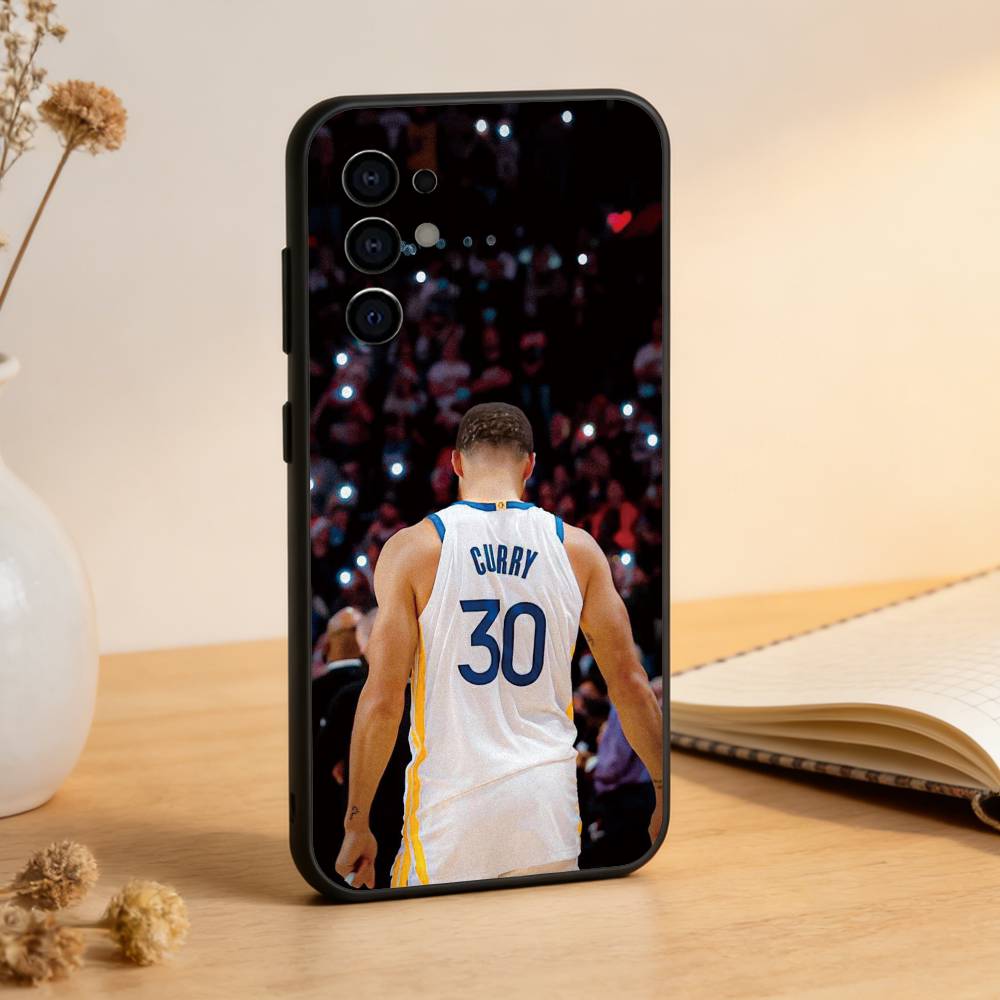 Чехол для телефона Баскетбольная звезда Стефен Карри Для Samsung S25,S24,S21,S22,S23,S30,Ultra,S20,Plus,Fe,Lite,Note,10,Черная крышка
