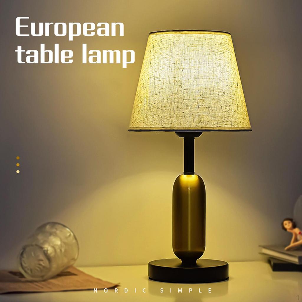 American Table Lamp ,Bedside Desk NightStand ,Vintage ,European Design for