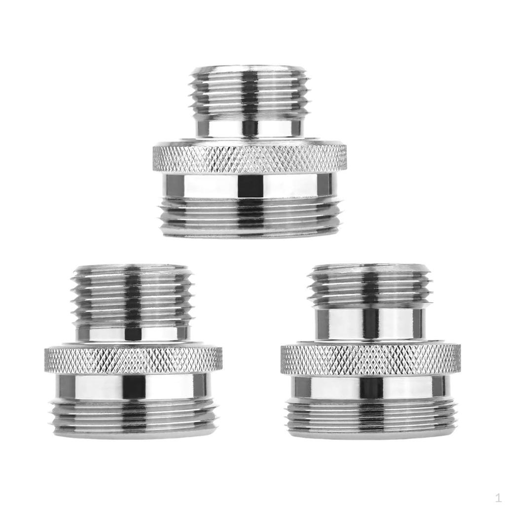 3 штуки Адаптеры для душевой штанги с шаровым наконечником Аксессуары Медь Легко установить Поворотный