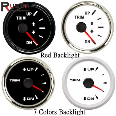 Изированный 52мм Морской Указатель Триммера Лодочные Указатели Триммера балансные указатели ВВЕРХ-ВНИЗ 0-190 Ом для автомобиля грузовика моторной яхты автодома 9-32В