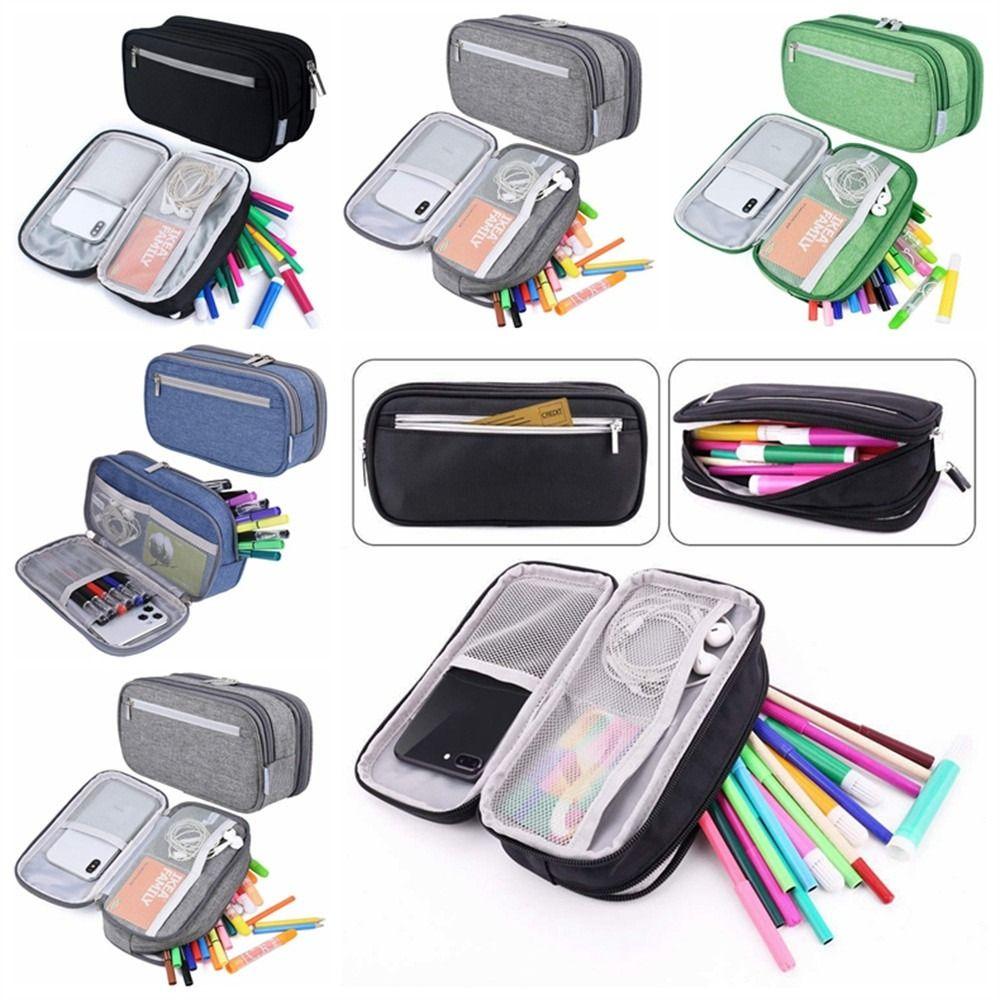 Large Capacity Pencil Cases Waterproof Stationery Bag Back To School Pencil Bags  Children Gifts