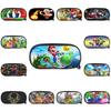 Bros Pencil Case For Students Nylon Storage Bag Large Capacity Organizer
