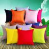 Candy Color Pillow Case Black White Solid Color Pillow Case Cover Decorative Pillowcases Cover Red Yellow Pink Pillow Case Cover